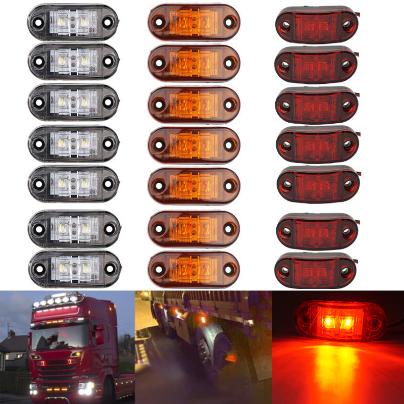 Signal Panel Orange - 10PCS Warning Lights LEDs Diode Light