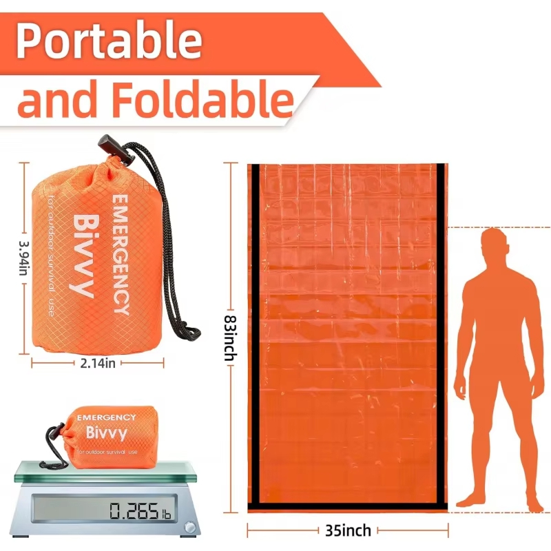 Emergency Sleeping Bag Surviva - Emergency Mylar Tent review and price