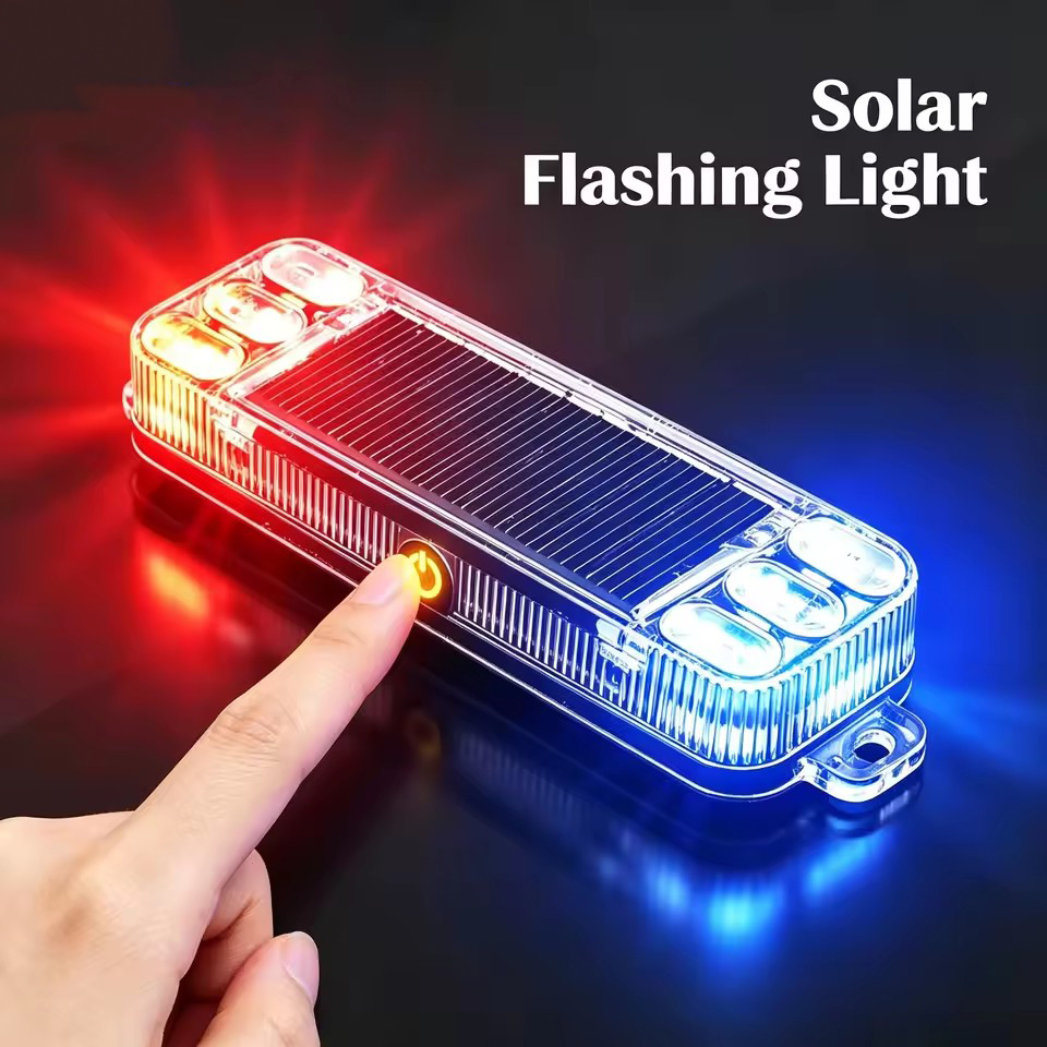 Solar powered cars, motorcycle - Sos Light Strobe review and price