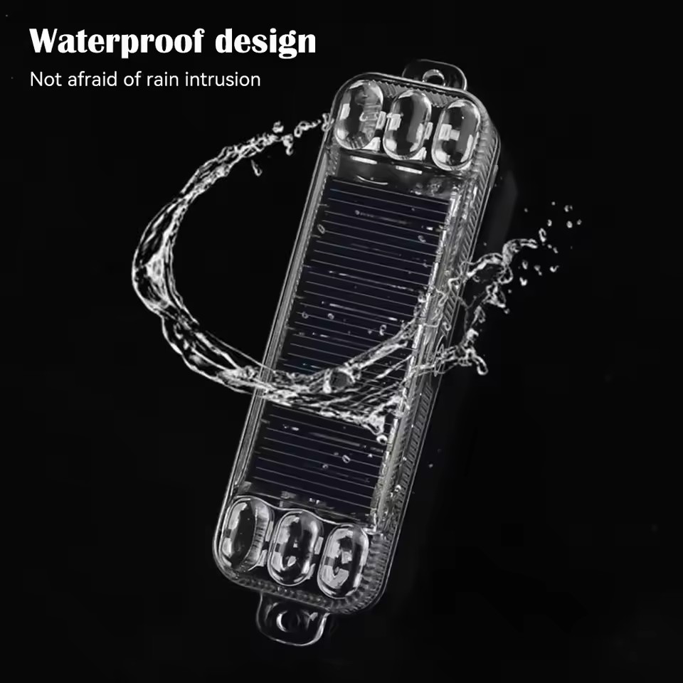 Solar powered cars, motorcycle - Sos Light Strobe review and price