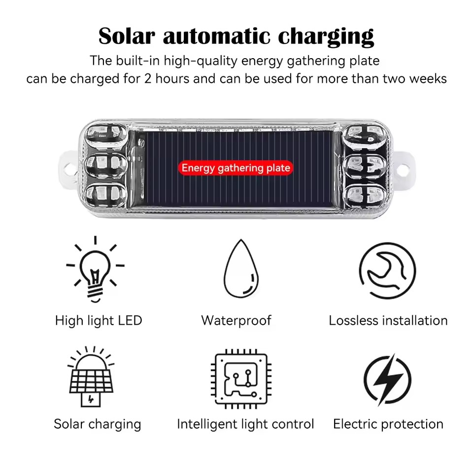 Solar powered cars, motorcycle - Sos Light Strobe review and price