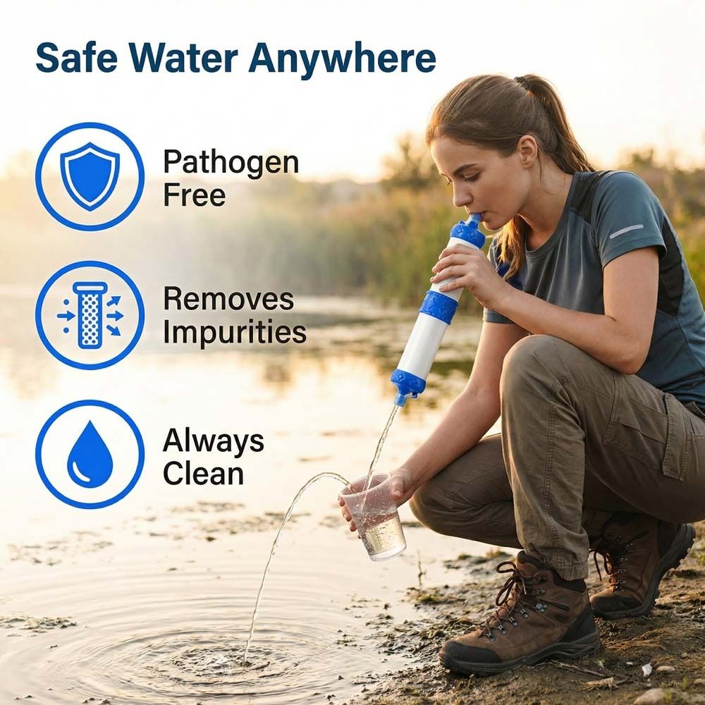 Mini Mini Water Filter Straw P - Water Purification Straw review and price