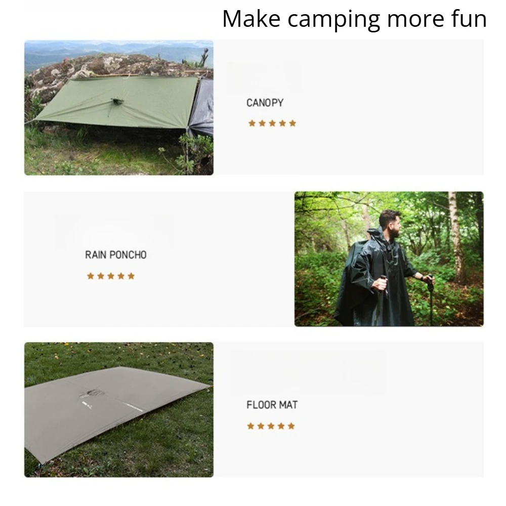 2026 For Camping Hiking 3-in-1 - Emergency Poncho Rain review and price