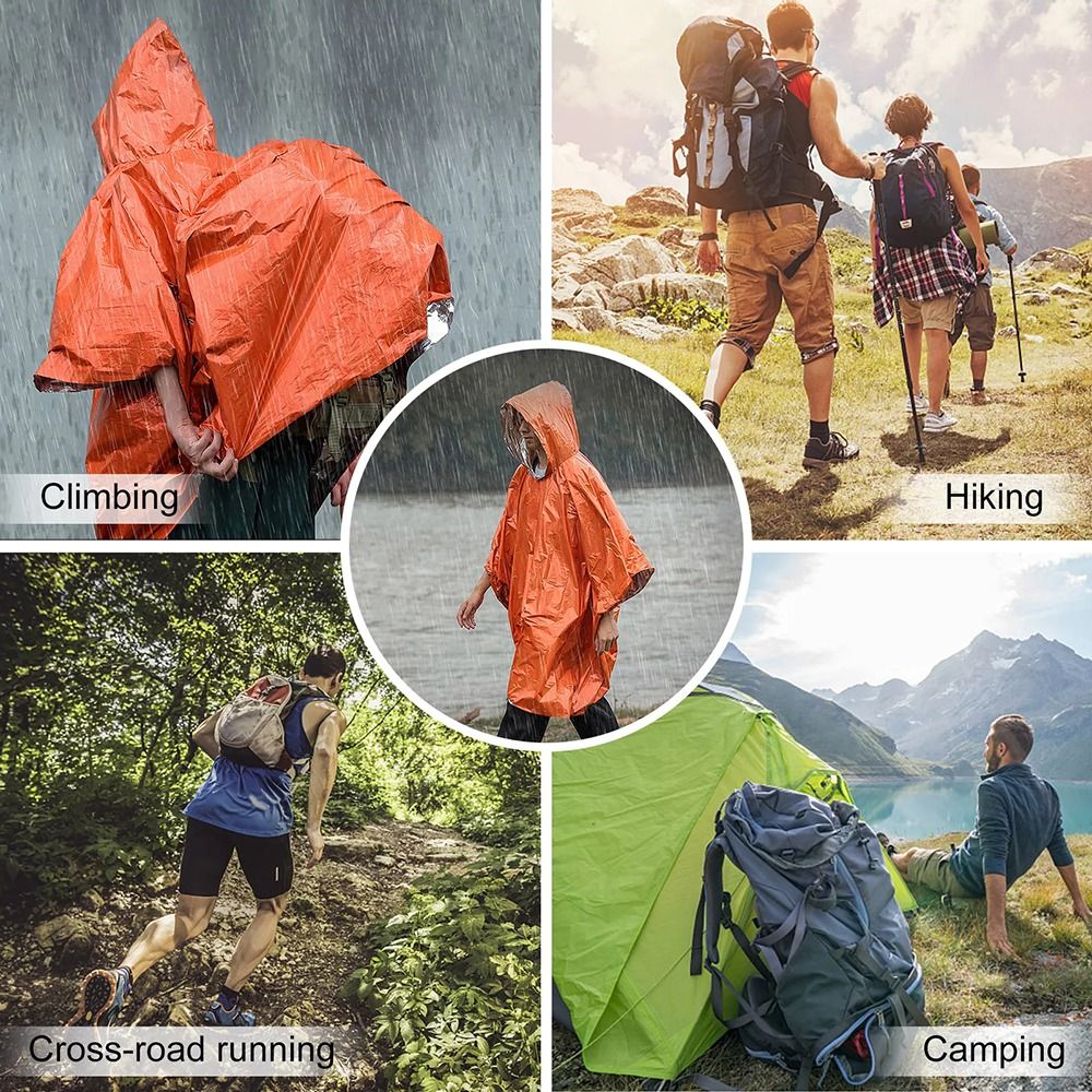 1Pcs Hiking Travel Tent Rainwe - Emergency Poncho Rain review and price