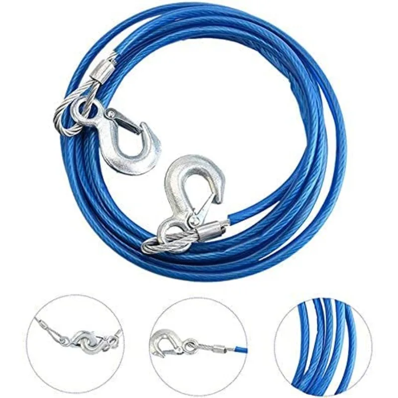 Car Towing Rope 3-7 Tons Steel - Rescue Rope Throw review and price