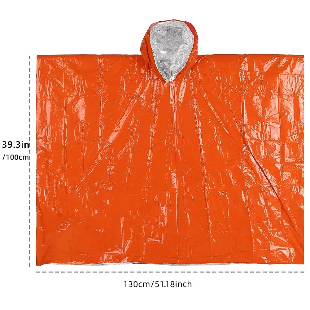 Emergency Disposable Aluminum  - Emergency Poncho Rain review and price