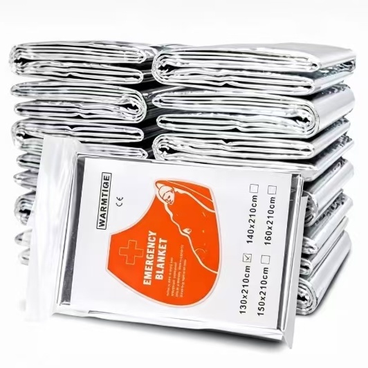 Mylar Thermal Emergency Blanke - Emergency Mylar Tent review and price