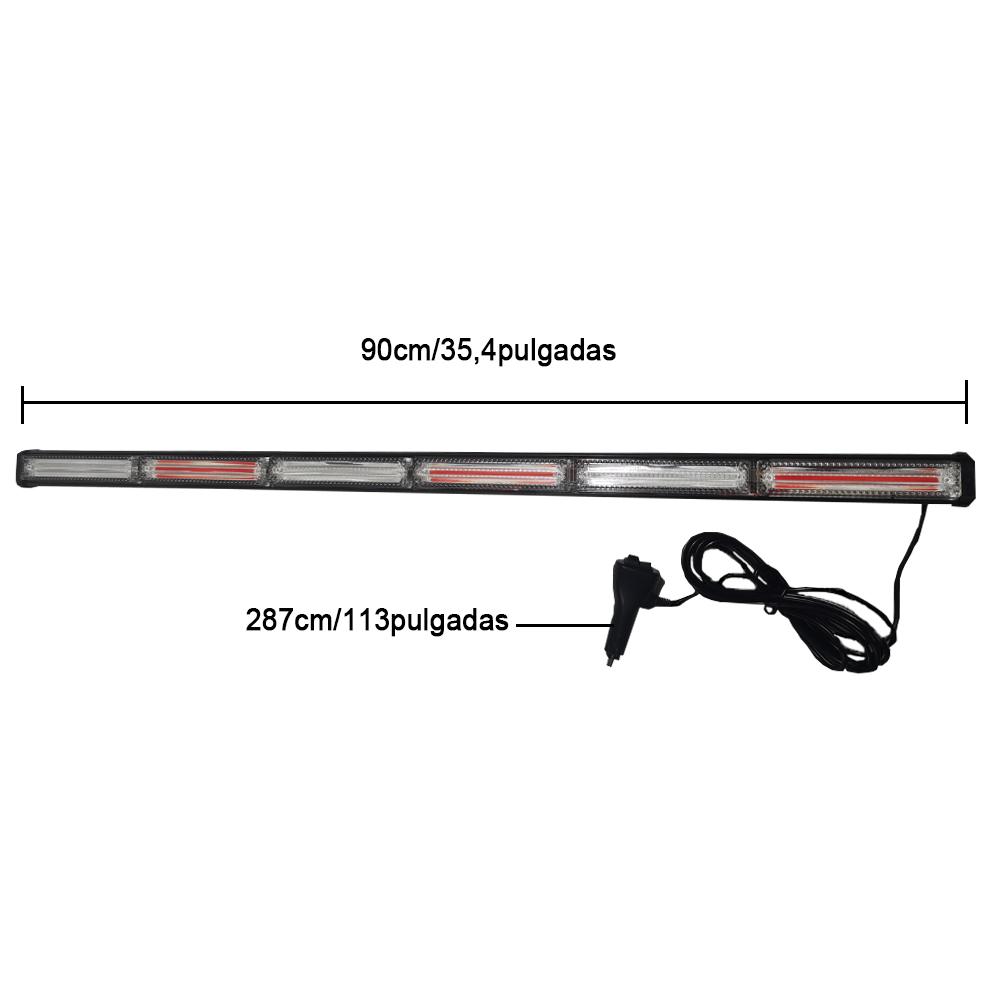 Fit for 12-24V Car 35.4inch Au - Sos Light Strobe review and price